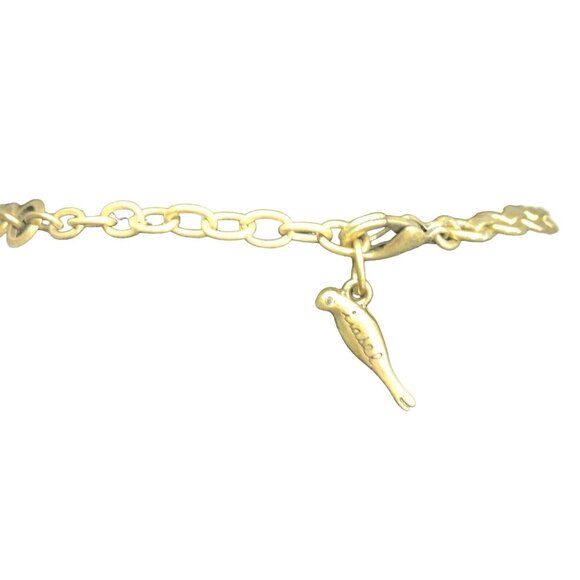 Chloe + Isabel Statement Necklace Black & Clear Gemstones On Gold-Tone Chain - Picture 4 of 10